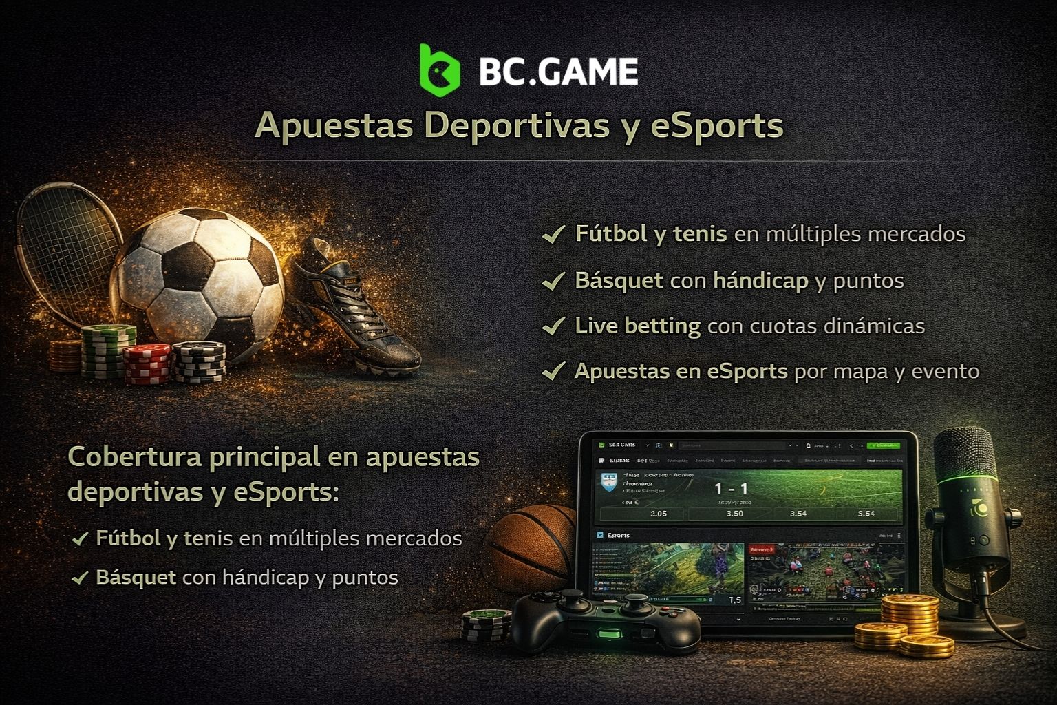 Apuestas Deportivas y eSports