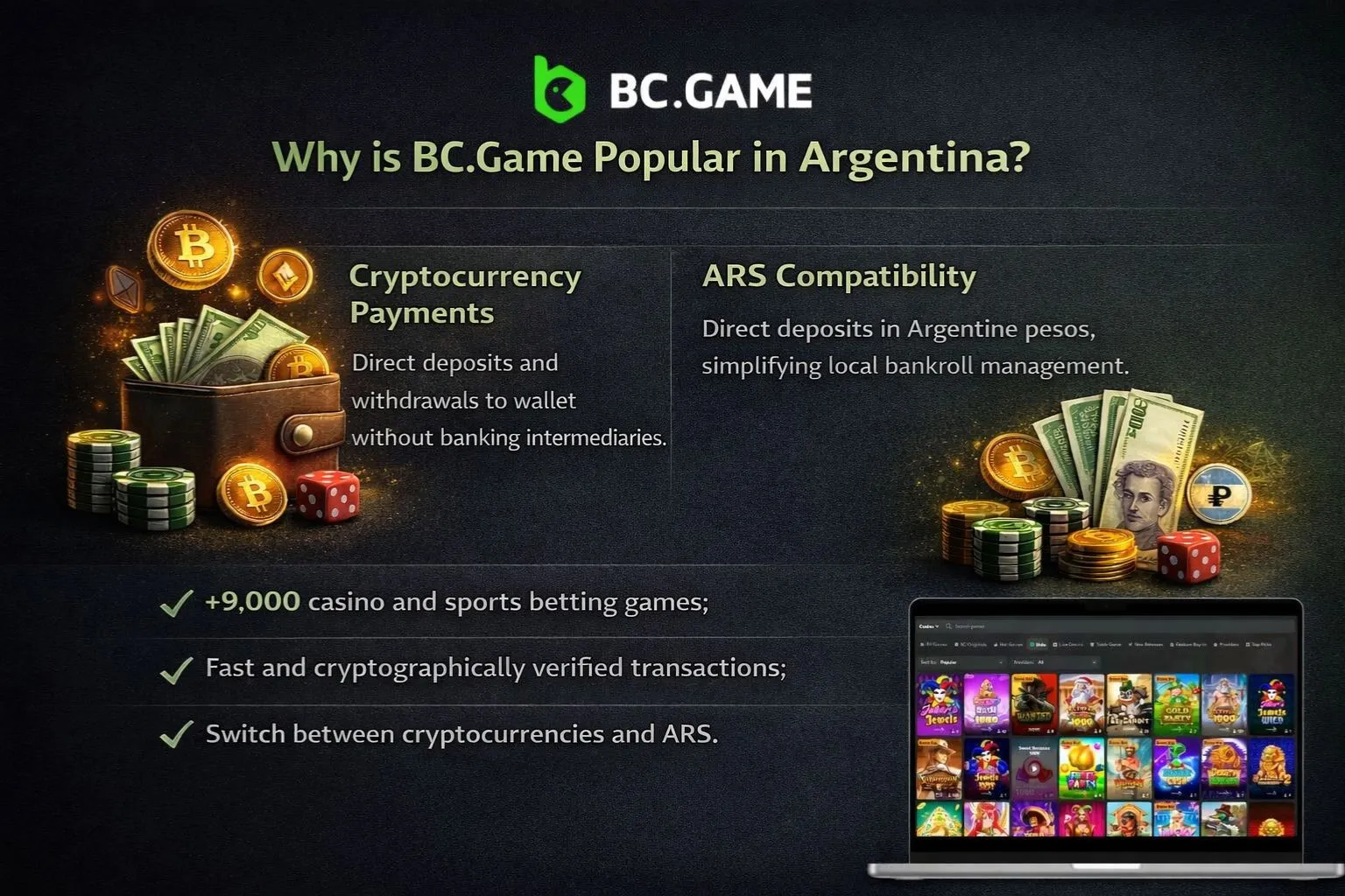 Why Is BC.Game Popular in Argentina?