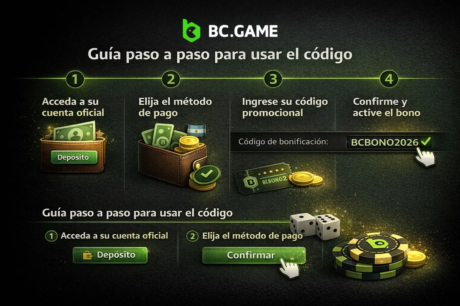 Guía paso a paso para usar el código