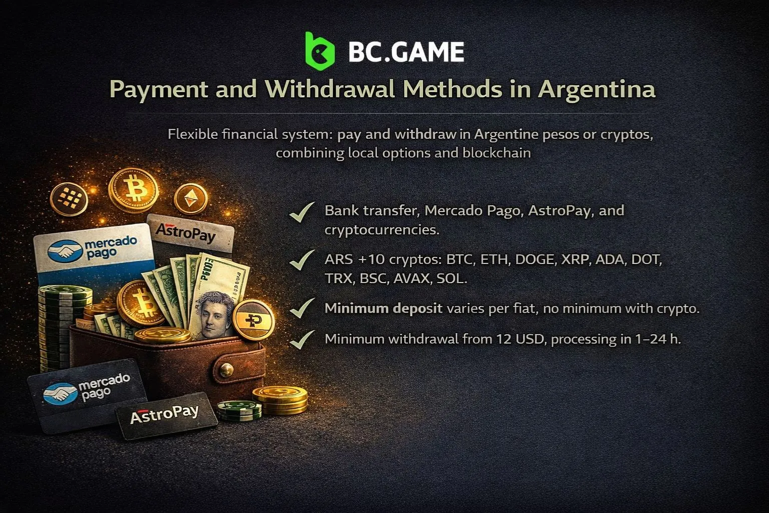 Payment Methods and Withdrawals in Argentina
