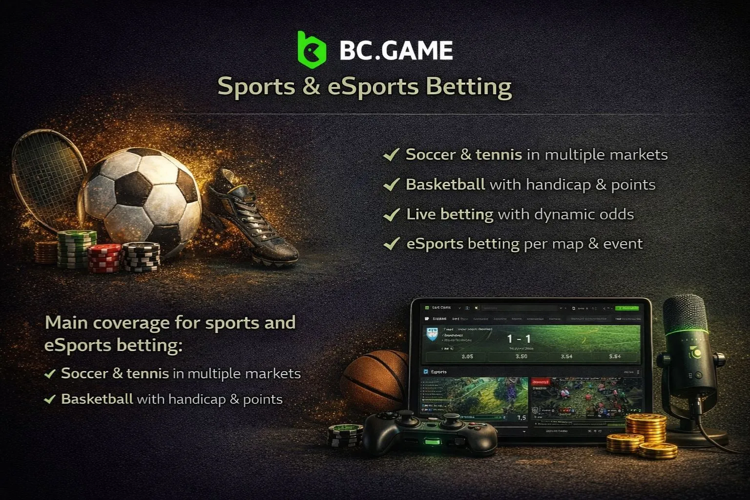 Sports Betting and eSports