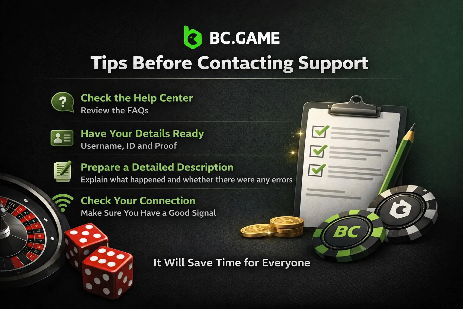 Problems resolved by support