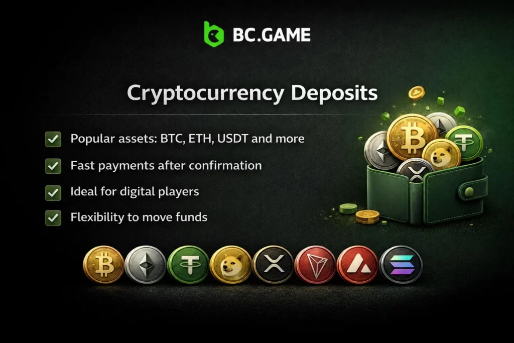 Cryptocurrency Deposits